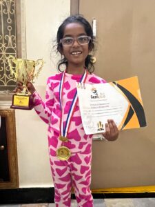 Geetika Sri Rangareddy 2nd position A1 Category USA