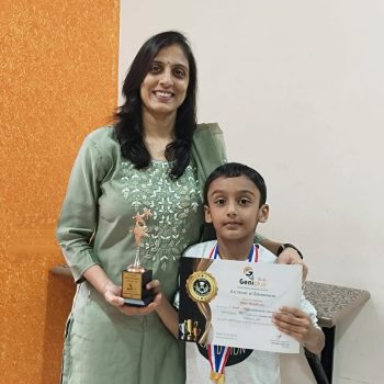 Mihir Mundhada 3rd Position B1 category, Nagpur, India